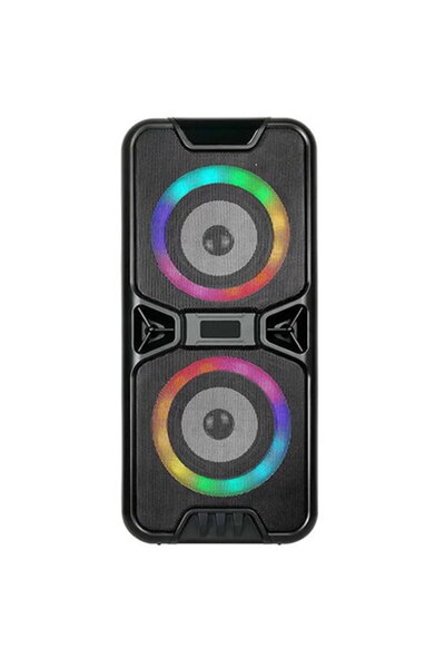 V-TAC Portable Bluetooth Speaker 20W with Party Lights and USB Connectivity