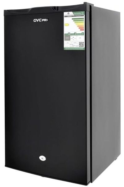 GVC PRO Single Door Refrigerator 86 Liters Black Gvcrf 140B