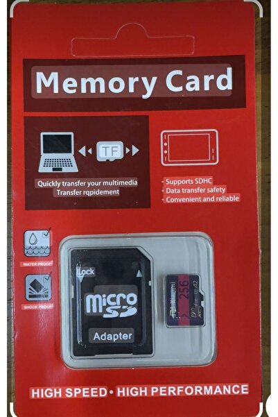 zerzembe 256gb A2 PRO Micro sdXC Hafıza Kartı Sd Adaptör