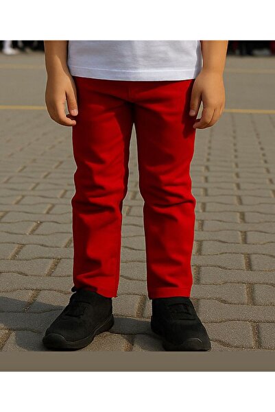 TRENDY 23 Nisan 29 Ekim Likralı Erkek Çocuk Pantolon