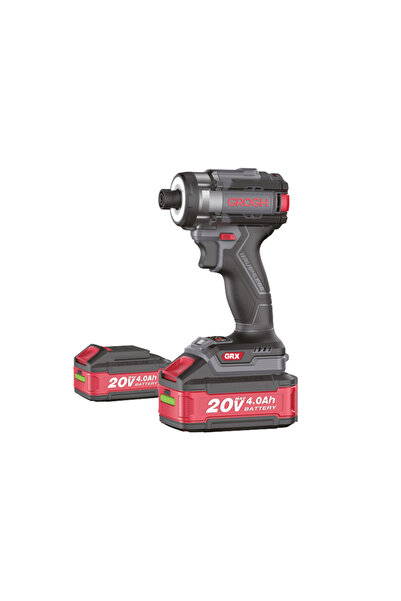 Grogh Kömürsüz Motorlu Akülü Torklu Vidalama Çift Akülü 20V 4Ah GRX2033-4 BMC...