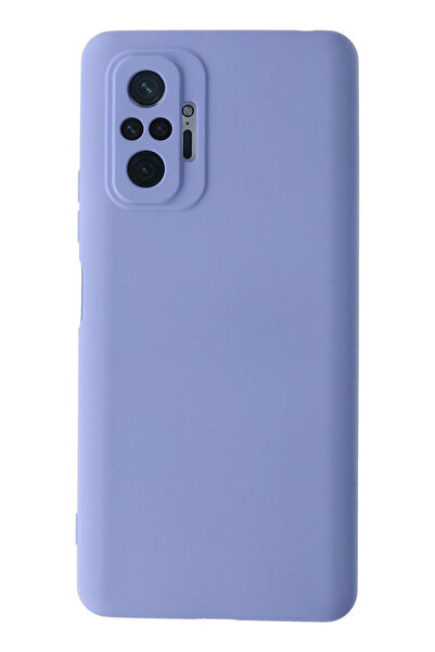ykavm Newface Xiaomi Redmi Note 10 Pro Case Nano Velvet Silicone Inside - Lilac