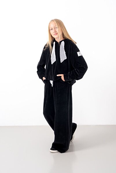 HAUSEkids Κοστούμι για κορίτσια Milano Mussness Velvet 9-15 ετών-Μαύρο