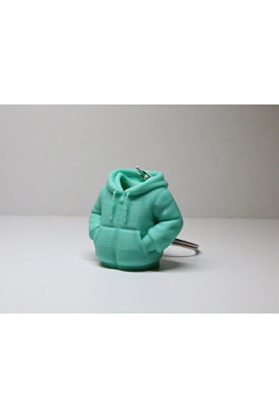 3DMakineSepeti بغطاء رأس سلسلة مفاتيح على شكل سويت شيرت