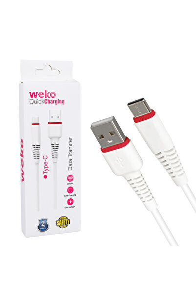WK-22021 USB TO TYPE-C 1 MT ŞARJ KABLOSU
