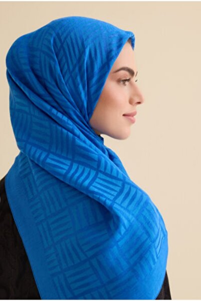 Imannoor İmannnor iman kare mavi naia eşarp