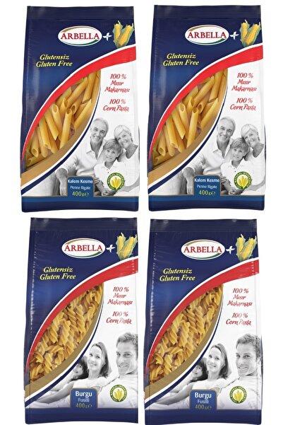 Arbella glutensiz Makarna Seti 4 lü