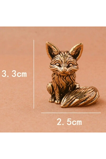 Choice Fox 1PC Owl Brass Ornament Handmade Boho Decor Creative Figurine Small...