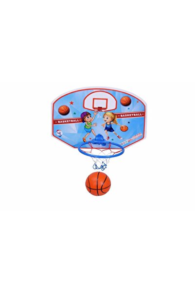 NASYONEL TOYS Çocuk Basketbol Potası + Top | Duvara Asılabilir Mini Basket Seti