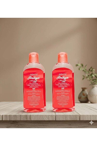BONİTA Himalayan Pink Salt Face and Body Oil 100ml Pack of 2