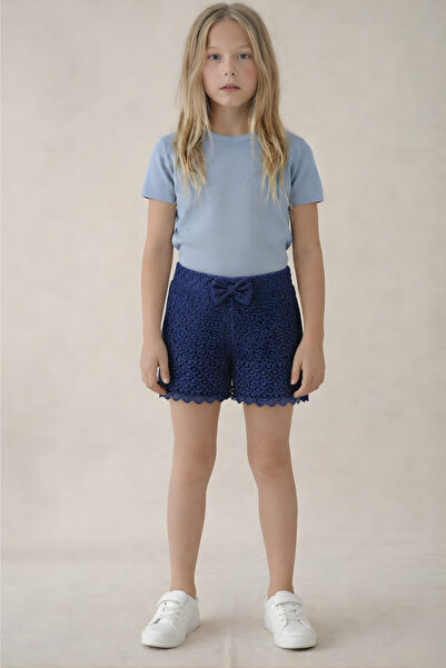 ESİLA KİDS Бродирани къси панталони за момичета