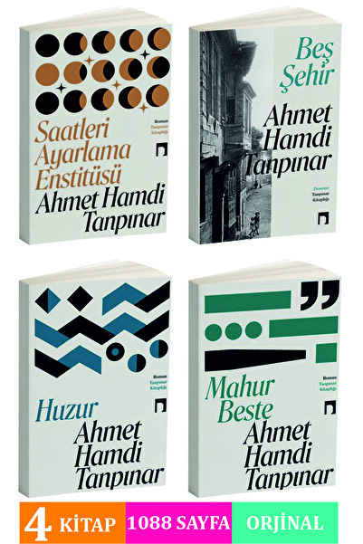 Buğday Kitap Ahmet Hamdi Tanpınar Saatleri Ayarlama Enstitüsü-Mahur Beste-Beş...