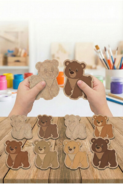 metafortoys Teddy Bear Coloring Activity Art Preschool Kindergarten Nursery A...