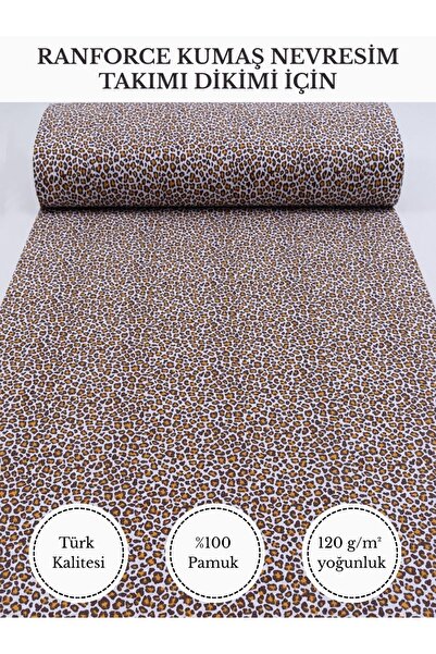 FabricMarket Кольоровий друкований тканинний матеріал Ranforce – 100% бавовня...