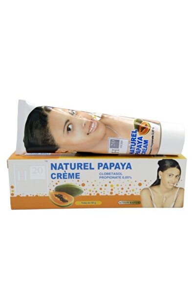 H20 Natural Papaya Cream 50 grams
