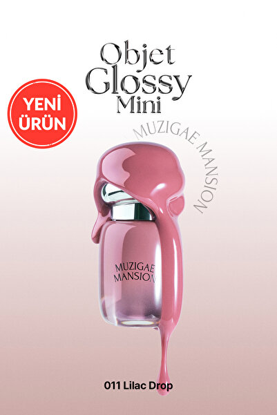Muzigae Mansion Nemlendirici, Parlak Bitişli Mini Tint Objet Glossy Mini (011...