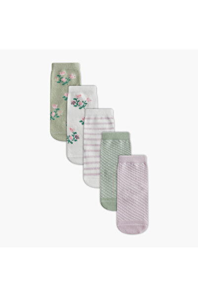 Juniors Printed Socks - Set of 5