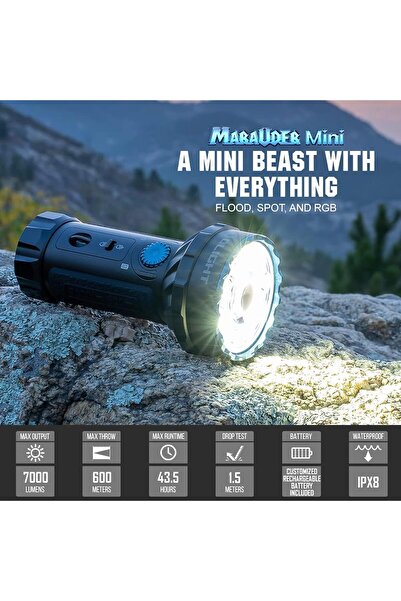 OLİGHT MarauderMini High Lumen Flashlight