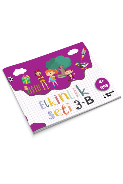 akademik zeka 4 Yaş Etkinlik Kitabı 3-B