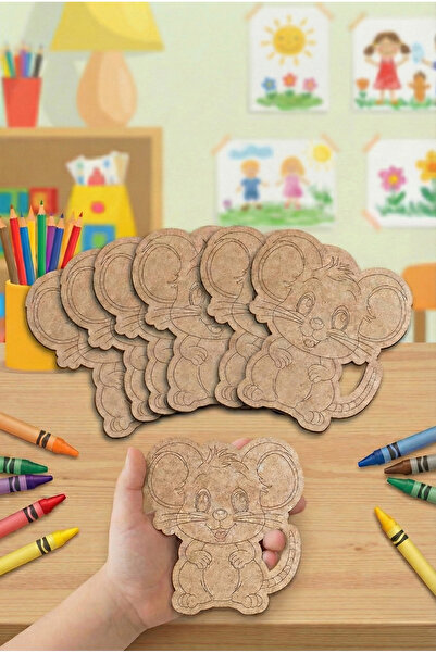 metafortoys Little Mouse Coloring Activity Art Preschool Kindergarten Nursery...