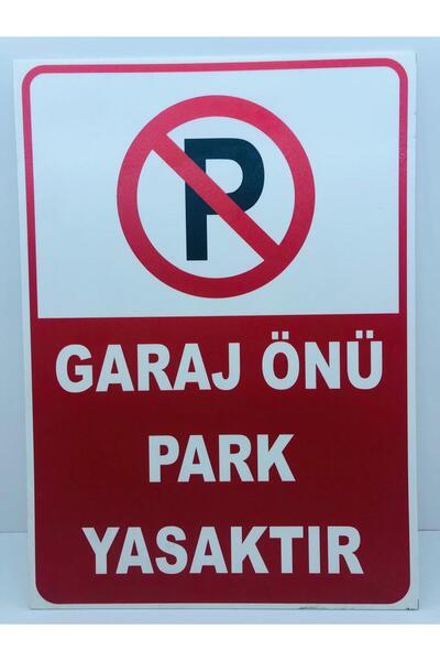 emrmadenietiket Do Not Park - Warning Sign - Decota Guidance Sign (25*35)