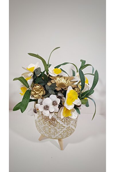 fusis flower Nergis çiçeği aranjman