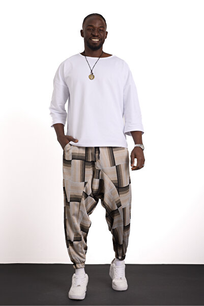 Superbluemexico Unisex New Generation Original Design Street Style Sports Baggy Pants