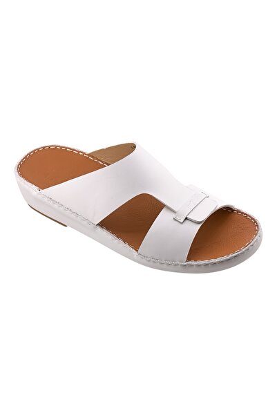 Alnahham AET Arabic Sandals For Men | Outdoor Mens Slippers | Open Toe | Full Genuine Softy Leather