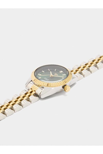 PARFOIS Paslanmaz Çelik Kordonlu İki Renkli Saat