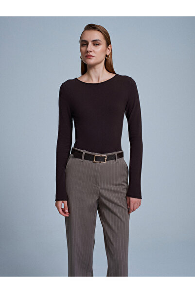 Dilvin 10840 KAYIK YAKA KAŞMİRLİ