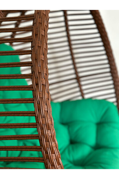 ChristmasExpress KIT hanging armchair brown/green