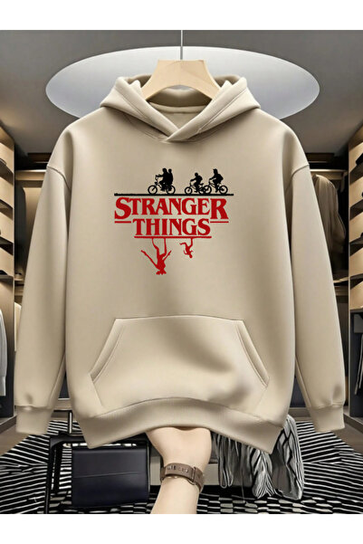 Revasser Νέα σεζόν Stranger Special Series Design Βαμβακερό φούτερ με κουκούλ...