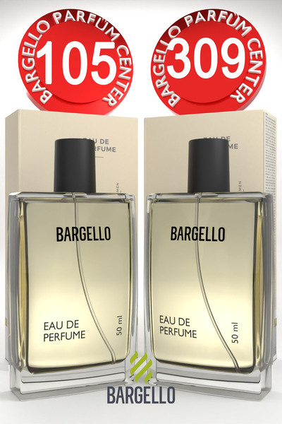Bargello 105 Kadın Parfüm Oriental 50 ML EDP + 309 Kadın Parfüm Floral 50 ML EDP
