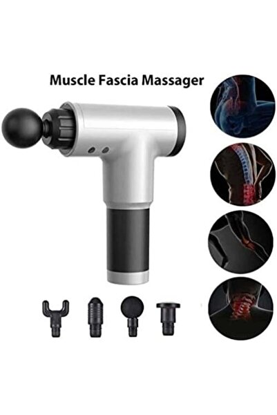 FASCIAL GUN Black Fascial Guns Kh-320 Muscle Massagers Fitness Vibration Body...