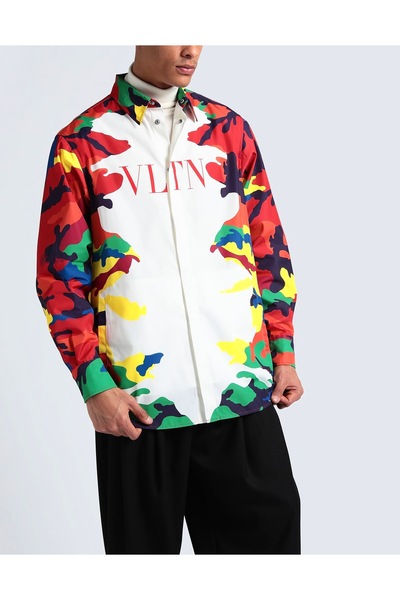Valentino Garavani VLTN Camouflage zip-up jacket