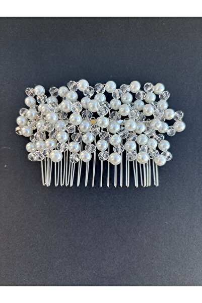 Store Gelin aksesuar özel gün tokası incili dişli tarak toka gelin