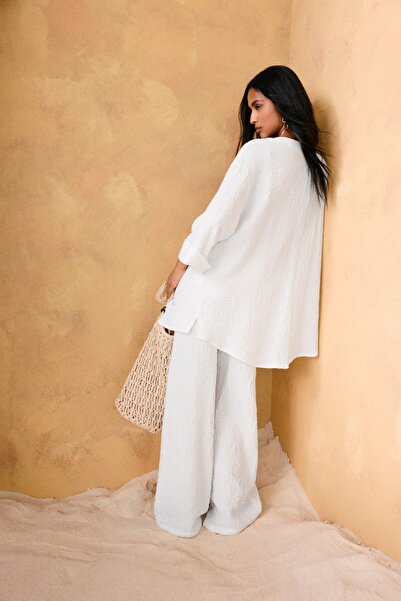 Pull & Bear Rustik elastik belli pantolon