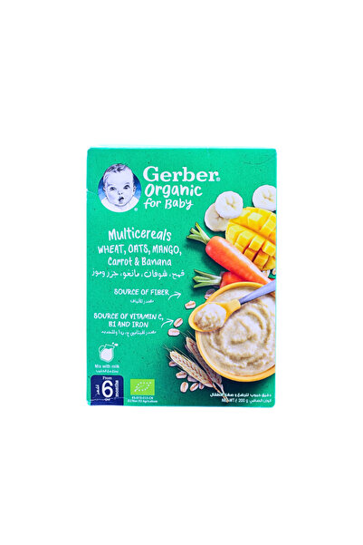 GERBER ORGANIC W.&MANGO 200MG