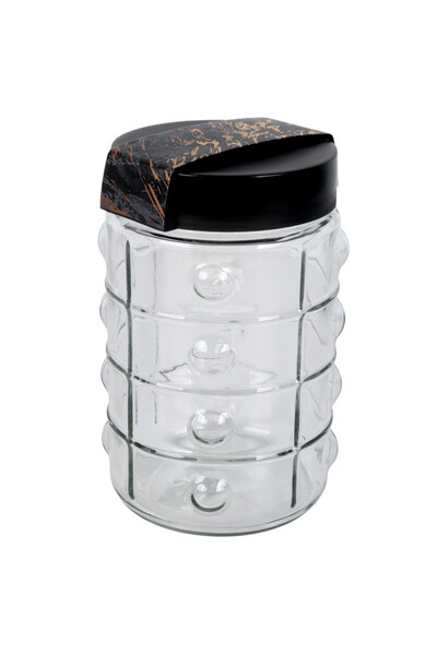 BİNDAWOOD B&D Black Marble Canister