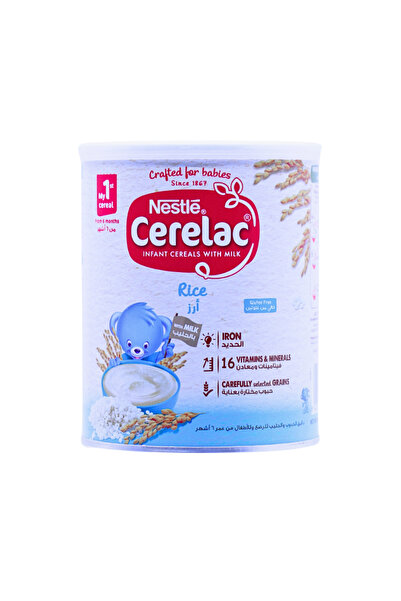 Cerelac RICE W\MILK +1M 400G