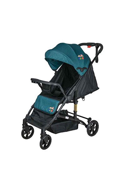 Kiko COMFORTABLE STROLLER 4WHEELS ( 0 M+ ) Blue