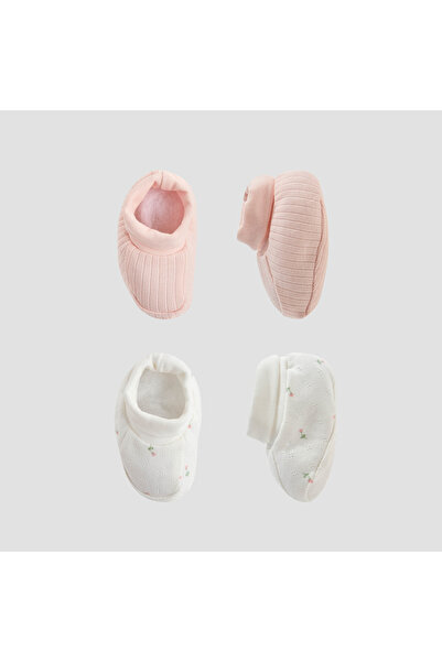 Juniors Ribbed Booties - Set of 2