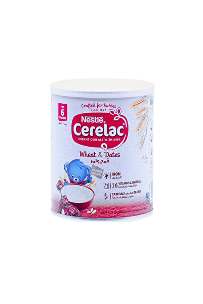 Cerelac WHEAT&DATES W\MILK +6M 400G