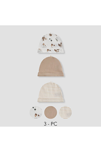 Juniors مجموعة متنوعة من قبعات الصوف - 3 قطع