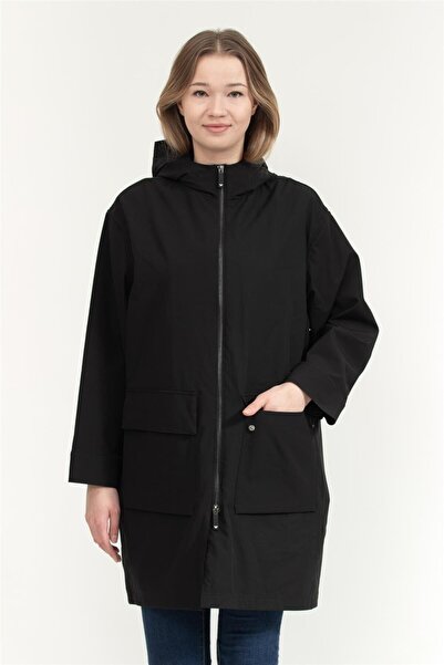 Emporio Armani Kadın Mont Siyah