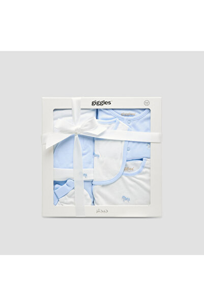 giggles 6-Piece Horse Embroidered Clothing Gift Set