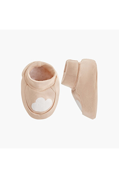 Juniors Cloud Print Booties