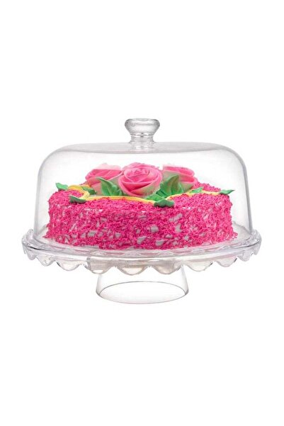 Trust Round Acrylic Cake Stand 31x31x16cm