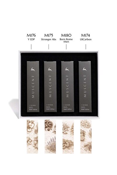 MUSCENT Designer Erkek Parfüm Tanışma Seti