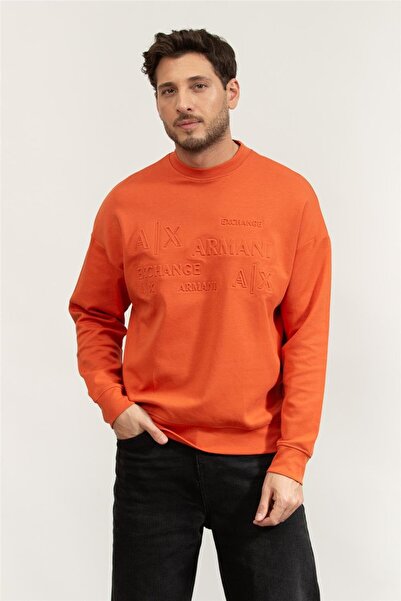 Armani Exchange Erkek Bisiklet Yaka Sweatshirt